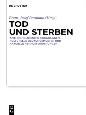 cover image of Tod und Sterben